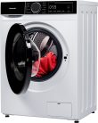 Hanseatic HWMK814A1 A 8 kg 1400 f/p Inverteres Gőzös Elöltöltős Mosógép