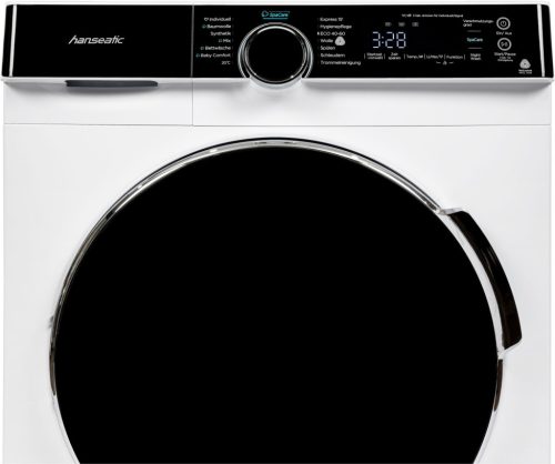 Hanseatic HWMK814A1 A 8 kg 1400 f/p Inverteres Gőzös Elöltöltős Mosógép