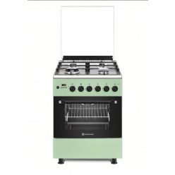 Novacook F6TS40 Zöld 56L Digitális Kombinált Tűzhely