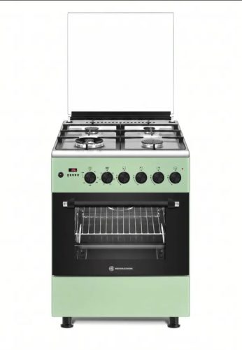Novacook F6TS40 Zöld 56L Digitális Kombinált Tűzhely