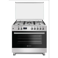   Novacook F9S50E6-HI Exclusive Line Inox Wok 92L Kombinált Tűzhely (90cm)
