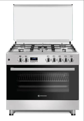 Novacook F9S50E6-HI Exclusive Line Inox Wok 92L Kombinált Tűzhely (90cm)
