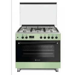   Novacook F9S50E6 Exclusive Line  Zöld Wok 92L Kombinált Tűzhely (90cm)