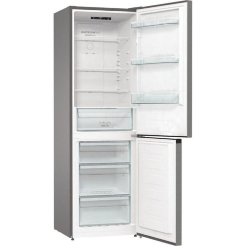 Gorenje NRK61CS2XL4 C 300L Inox NoFrost Plus Inverteres Kombinált Hűtőszekrény