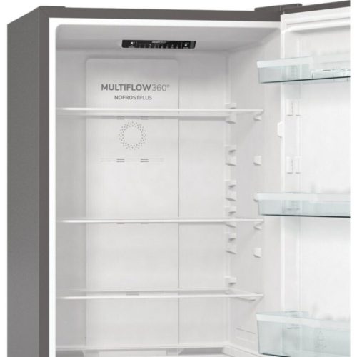Gorenje NRK61CS2XL4 C 300L Inox NoFrost Plus Inverteres Kombinált Hűtőszekrény