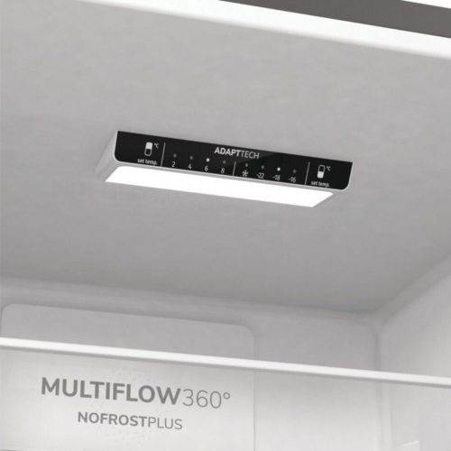 Gorenje NRK61CS2XL4 C 300L Inox NoFrost Plus Inverteres Kombinált Hűtőszekrény