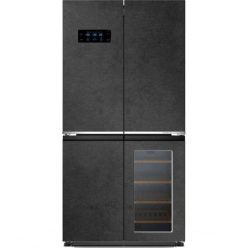   Wolkenstein WCD595EWTSNF Borhűtős E 606L NoFrost French Door Kombinált Hűtőszekrény