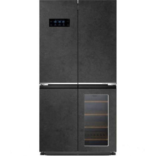 Wolkenstein WCD595EWTSNF Borhűtős E 606L NoFrost French Door Kombinált Hűtőszekrény