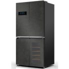 Wolkenstein WCD595EWTSNF Borhűtős E 606L NoFrost French Door Kombinált Hűtőszekrény