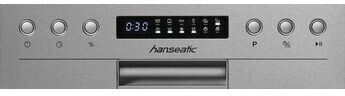 Hanseatic HG4585C10J7610DS C 10 Terítékes Inox Keskeny Mosogatógép