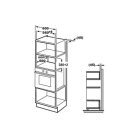 Beko BMGB25333BG 900W 25L Beépíthető Mikrohullámú sütő 