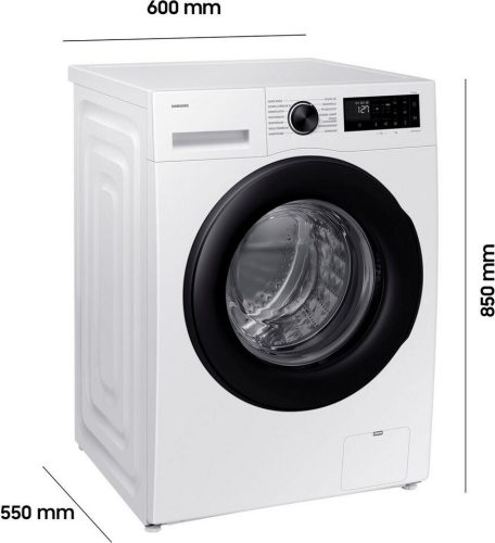 Samsung WW1EFG5U34AE A 10kg 1400f/p. Digital Inverteres Gőzös Elöltöltős Mosógép