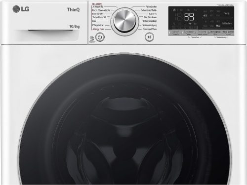LG W4WR70X61 D/A 10/6kg 1400F/P Elöltöltős Direct Drive Inverteres Mosó-Szárítógép