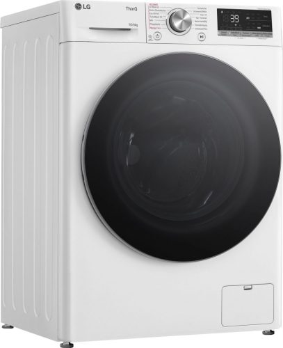 LG W4WR70X61 D/A 10/6kg 1400F/P Elöltöltős Direct Drive Inverteres Mosó-Szárítógép
