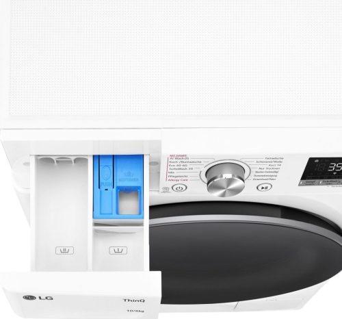 LG W4WR70X61 D/A 10/6kg 1400F/P Elöltöltős Direct Drive Inverteres Mosó-Szárítógép