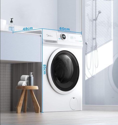 Midea MF10EW70BA10 A 7 kg 1400 f/p Inverteres Elöltöltős Mosógép