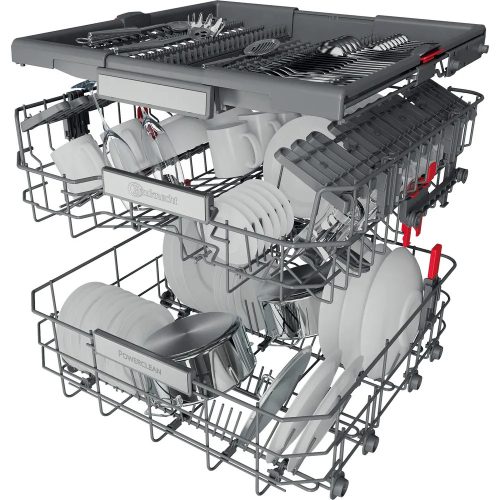 Bauknecht-Whirlpool BBO 3041 PLT C 14 Terítékes 3 Fiókos Beépíthető Mosogatógép
