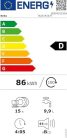 Beko BDD25530X D 15 Terítékes ProSmart Inverteres 3 Fiókos Beépíthető Mosogatógép