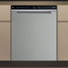 Bauknecht-Whirlpool B7U HS51 X B 15 Terítékes 60 cm-es PowerClean Pro Inox Pult Alá Építhető Mosogatógép