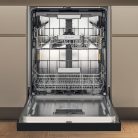 Bauknecht-Whirlpool B7U HS51 X B 15 Terítékes 60 cm-es PowerClean Pro Inox Pult Alá Építhető Mosogatógép