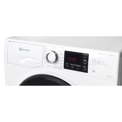 Bauknecht-Whirlpool WT SUPER ECO 8614C  A/C 8/6 kg 1400 f/p ProSilent Inverteres Gőzös Mosó-Szárítógép