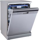 Hanseatic HG6085C14T7635EI C 14 Terítékes 3 Fiókos Inox Szabadonálló Mosogatógép