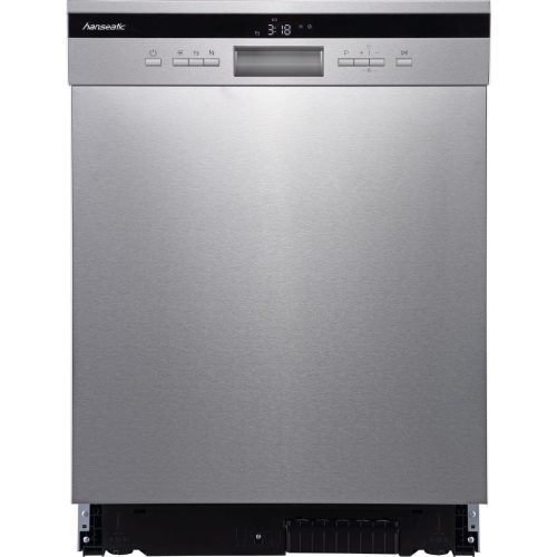 Hanseatic HGU6082D14J7735EI D 14 Terítékes Inox Mosogatógép
