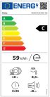 Midea MDWEF1034DW-WE C 10 Terítékes 45 cm Wi-Fi Szabadonálló Mosogatógép