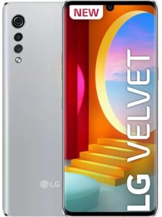   LG Velvet,  DS, 8/128GB, Kártyafüggetlen  Mobiltelefon, Ezüst