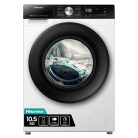 Hisense WF3S1043BW3 A 10.5kg 1400 f/p Inverteres Gőzös Mosógép