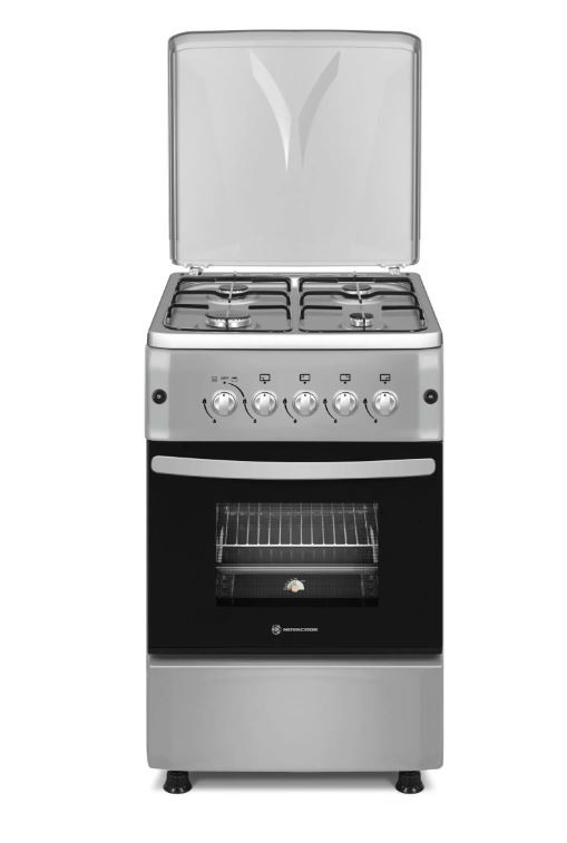 Novacook F5S40G2 INX 44L Inox Gáztűzhely